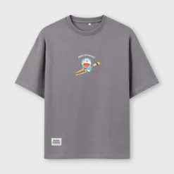 Adult unisex t-shirt with Doraemon print