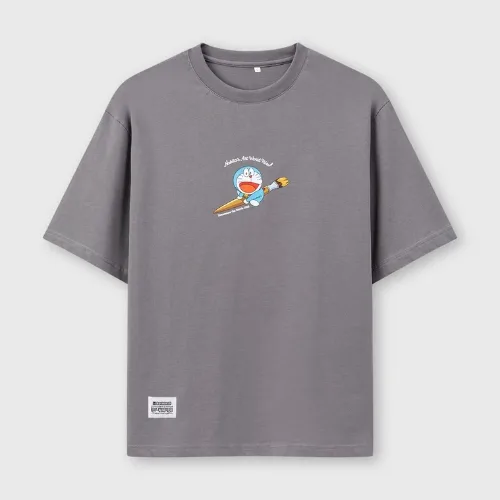 Adult unisex t-shirt with Doraemon print